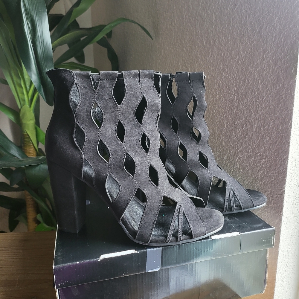 Torrid Booties heels sz 12